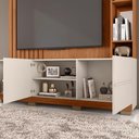 Ver imagem 5 de Estante Home para Tv até 70 Polegadas Marrom Space Caemmun