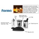 Ver imagem 2 de Conjunto Kit Bar Drinks Caipirinha 6 Peças Balde Gelo Pinça Copo Inox Tabua de Corte Festa