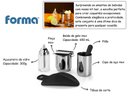 Ver imagem 2 de Conjunto Kit Bar Drinks Caipirinha 6 Peças Balde Gelo Pinça Copo Inox Tabua de Corte Festa