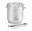 Ver imagem 5 de Conjunto Kit Bar Drinks Caipirinha 6 Peças Balde Gelo Pinça Copo Inox Tabua de Corte Festa
