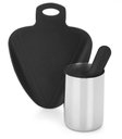 Ver imagem 6 de Conjunto Kit Bar Drinks Caipirinha 6 Peças Balde Gelo Pinça Copo Inox Tabua de Corte Festa