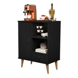Buffet/aparador Cantinho do Café Tip Top Preto - 5