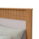 Ver imagem 4 de Cama Solteiro Athenas - Lopas Amendoa Clean/off White - Alta Qualidade!