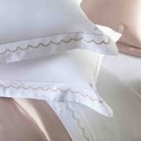 Ver imagem 4 de Jogo Cama 4 Peças Queen Bordado Algarve Branco/fend Kacyumara