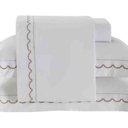 Ver imagem 2 de Jogo Cama 4 Peças Queen Bordado Algarve Branco/fend Kacyumara