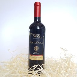 VINHO CABERNET COM KIT ABRIDOR E GARRAFA VIDRO RETRÔ AZUL - 5