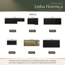 Ver imagem 2 de Cozinha Completa Florença 8 Portas 1 Gaveta MDP 252cm Preta Multimóveis