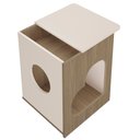 Ver imagem 5 de Mesa de Apoio Casinha Pet 52 Cm 4574 Carvalho Off White Arly