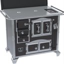 Ver imagem 6 de Fogao a Lenha N 2 Gab Sec Xv Chapa de Aluminio Preto Sd