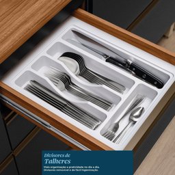 Cozinha Completa 310cm X 218,5cm Aéreo Rft Pnl e Crt 6 Peças Proença - 5