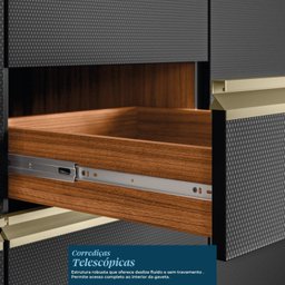 Cozinha Completa 310cm X 218,5cm Aéreo Rft Pnl e Crt 6 Peças Proença - 15