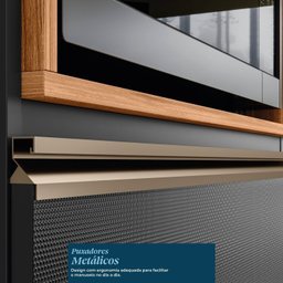 Cozinha Completa 310cm X 218,5cm Aéreo Rft Pnl e Crt 6 Peças Proença - 10