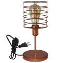 Ver imagem 1 de Luminária Mesa Abajur Mini Aramado Chochin Cobre P/decorar