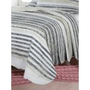 Ver imagem 2 de Colcha Cobre Leito Ultrassonic Dupla Face Estampada Casal 220x240cm - Amparo