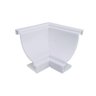 Canto Interno Moldura em Pvc 100 Un Azn - Branco Gelo Branco Gelo - 1