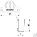 Ver imagem 3 de Suporte Porta Esponja de Lavar Louça com Ventosa Tramontina Aço Inox Bucha de Pia