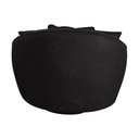 Ver imagem 5 de Poltrona Giratória 122cm Mercy Courino Preto - Sallar Home