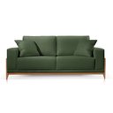 Ver imagem 2 de Sofá Verona Molas Ensacadas Braço 20cm Veludo 1,90m:Verde
