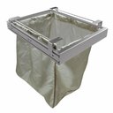 Ver imagem 1 de Tulha Aramada Deslizante Cesto de Roupa Suja Aço Inox Piva F