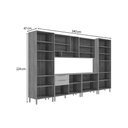 Ver imagem 2 de Cozinha Completa 6 Peças Celeste C142 Cinamomo/Off White MGM