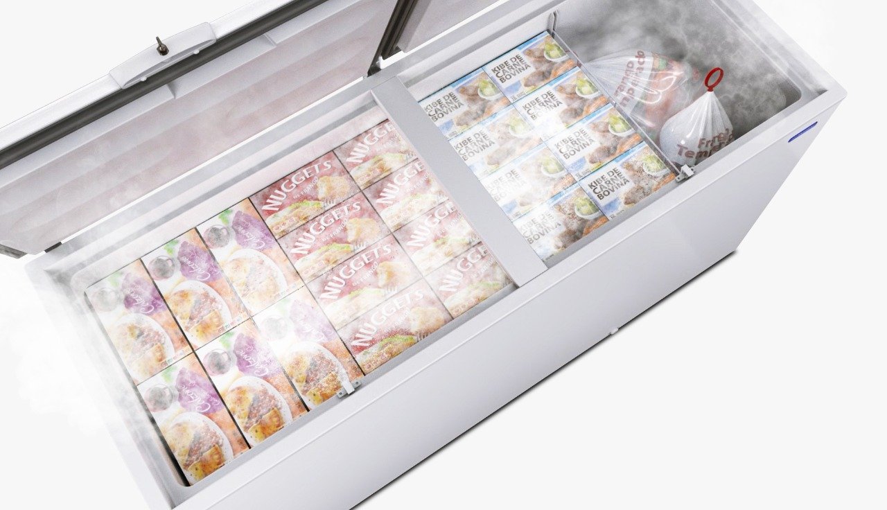 Freezer Horizontal Dupla Ação Da550 Metalfrio - 546 Litros - 220v ...