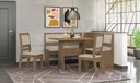 Ver imagem 2 de Mesa Canto Alemão Afrodite C/2 Cadeiras Celta Moveis