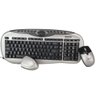 Teclado e Mouse abnt 2 Multimidia sem fio receptor carregador de pilhas usb home office trabalho - 1