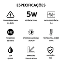 Ver imagem 7 de Kit 50 Lâmpadas Led G9 Halopim 5w Bivolt Branco Frio 6500k