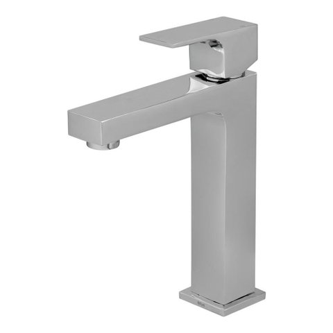 Misturador Monocomando de Mesa Lavatório Bica Média Retta 3/4" Cromado (6876 C-330)