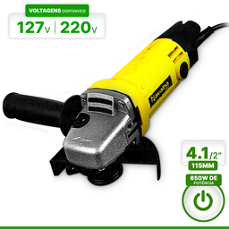Esmerilhadeira Lixadeira Angular para Corte 220v 650w - 1