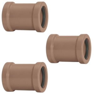 Luva de Correr 25mm Pvc Encanamento Conexão | Akato | Kit 03 Un