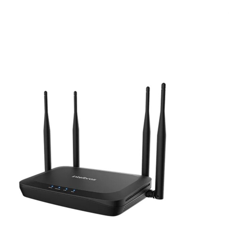 Roteador Wi-fi 5 Dual Band Ac Gf1200 Com Porta Wan Giga E Lan Fast - Intelbrs