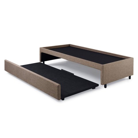 Bicama Box para Dois Colchões Solteirão 96x203 Linho