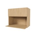 Ver imagem 3 de Armário Aéreo Planejado Microondas 70cm Nara CabeCasa MadeiraOriginals Marrom/Avena