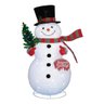 Boneco Neve Natal Cintilante 1,82 Metros 260 Leds Importado - 1