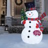 Boneco Neve Natal Cintilante 1,82 Metros 260 Leds Importado - 3