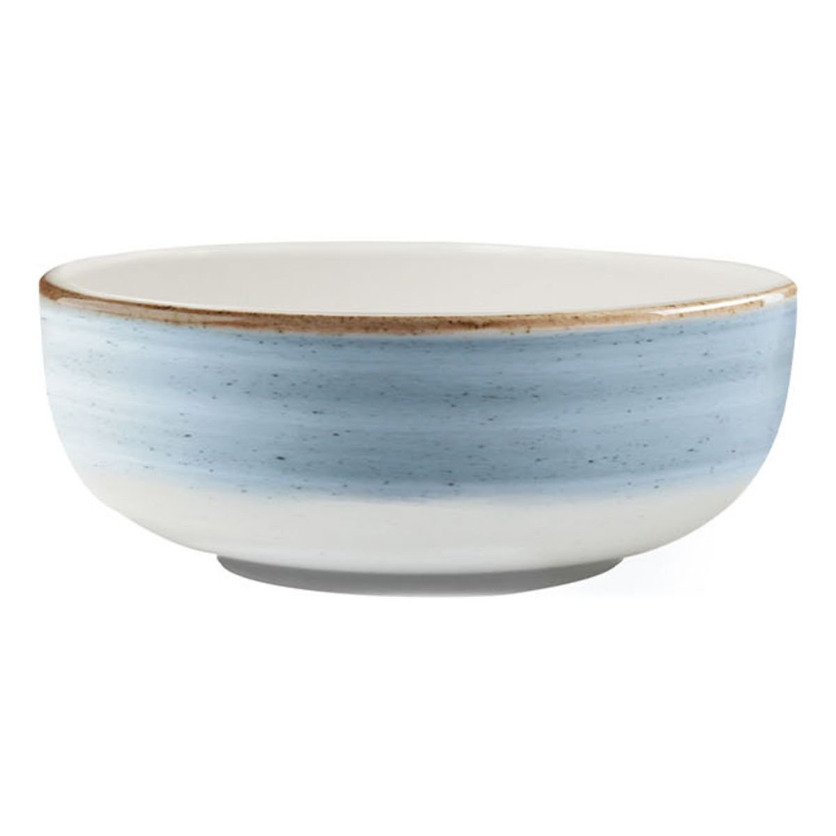 Tigela Bowl Aquarela Azul Para Cereais e Iogurtes em Cerâmica 623ml - Wp Connect Tigela Bowl Aquarel - 1