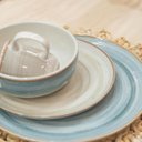 Ver imagem 2 de Tigela Bowl Aquarela Azul Para Cereais e Iogurtes em Cerâmica 623ml - Wp Connect Tigela Bowl Aquarel