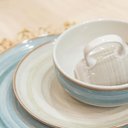 Ver imagem 3 de Tigela Bowl Aquarela Azul Para Cereais e Iogurtes em Cerâmica 623ml - Wp Connect Tigela Bowl Aquarel