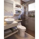 Ver imagem 2 de Nicho Retangular para Decoração de Banheiro 2pçs