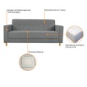 Ver imagem 6 de Sofá 2 Lugares 180cm Corino Dallas