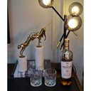 Ver imagem 3 de Kit Escultura Pantera Decoração Estátua Enfeite Casa Sala