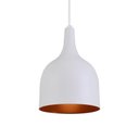 Ver imagem 3 de Pendente Gota Luminária Lustre Alumínio Branco C/cobre