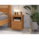 Ver imagem 2 de Mesa de Cabeceira Tóquio com 2 Gavetas 100% Mdf Camas Fenix