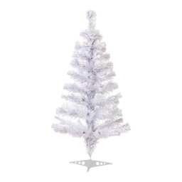 Árvore de Natal 120cm Branca para Enfeitar - 1 Unidade - 1