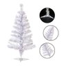 Árvore de Natal 120cm Branca para Enfeitar - 1 Unidade - 2