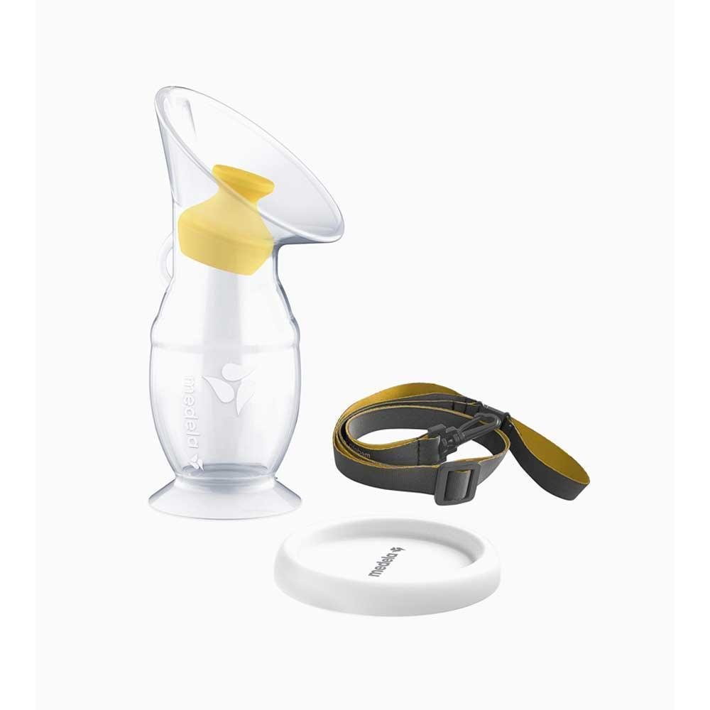 Coletor de Leite Materno Silicone Medela 100ml - Branco - 3