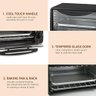 Elite Gourmet Eto236 Forno Tostador Compacto 2 Fatias Preto - 3