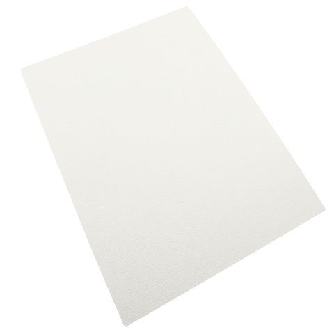 Revestimento Formica Branco Couro 3m X 60cm Acabamento Resistente Moveis