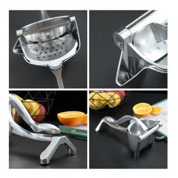 Espremedor Laranja Limao Frutas Extrator Sucos Manual Multifuncional - 8